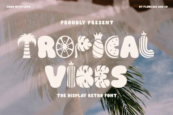 Bring a Retro Coastline to Your Designs with Tropical Vibes
