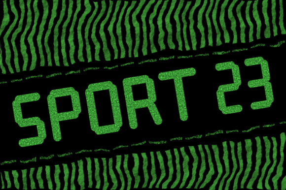 Discover Sport 23: A Bold Display Font for Dynamic Designs