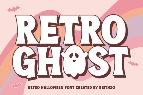 Discover the Friendly Charm of the Retro Ghost Typeface