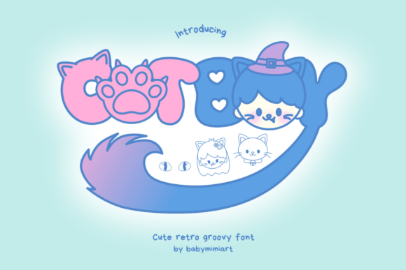 Discovering the Groovy Charm of Cat Boy Typography