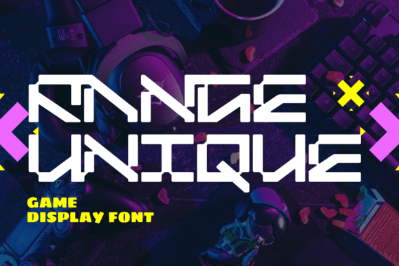 Range Unique: A Pixel-Inspired Typeface for Modern Design