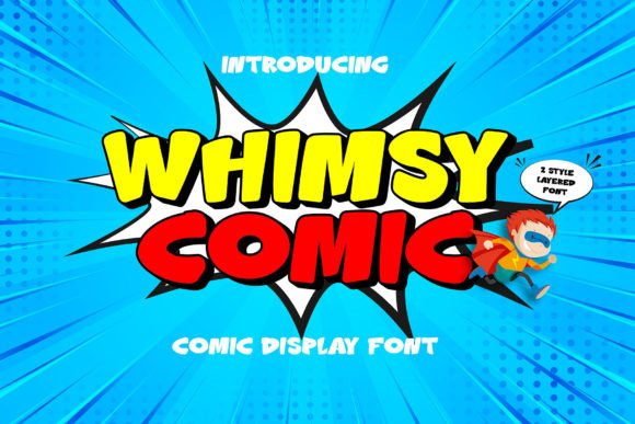 The Playful Charm of Whimsy Comic for Modern Designs