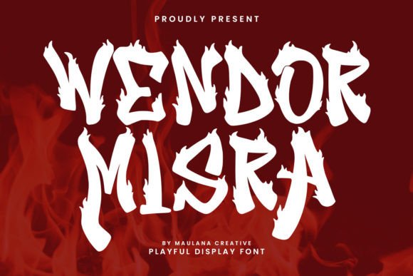 Wendor Misra: A Bold Display Typeface for Dynamic Projects