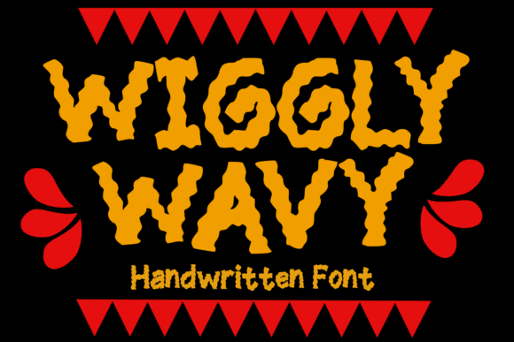 Wiggly Wavy: A Playful Display Font for Creative Projects